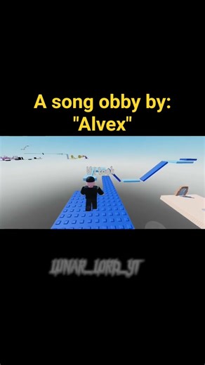 A song obby by:"Alvex" #roblox #robloxedit