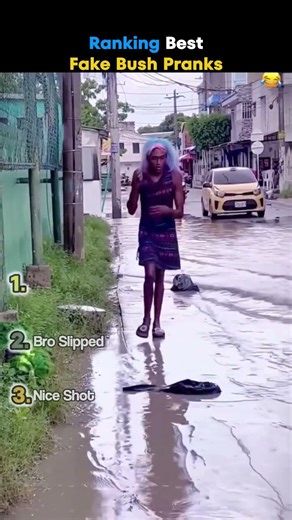 BEST Fake Bush Pranks Ranking! 🌿😂 #shorts