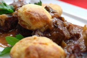Beef Casserole  with Parmesan Dumplings | Red Meat Recipes | Weber BBQ