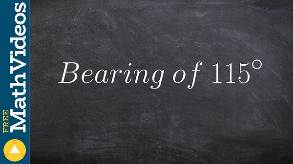 Learn how to graph a bearing