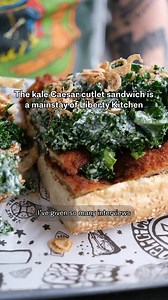 Over the summer, Liberty Kitchen’s kale Caesar cutlet sandwich went so viral on TikTok, the shop ran out of bread. Liberty Kitchen has updated its recipe for the sandwich since opening in 2019. The current iteration is “an upgraded version of the old one and it’s a major statement for the new location in Fishtown. [This is] Liberty Kitchen 2.0,” said culinary director Beau Neidhardt. 📝 by Kiki Aranita / Staff 📹 by Esra Erol | Philadelphia Inquirer