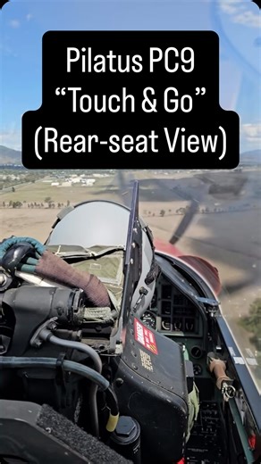 Pilatus PC9A (A23-018) touch & go at Scone Airport (YSCO), runway 11 (20 Jan 2026). Not the most exciting clip, however worth a watch. You will notice it’s quite a flat looking approach with minimal flare, just a “check” to arrest the descent rate on landing. All subsequent takeoffs are done at Max Continuous Power (900shp), not Max Power (950shp). We also use the “inertial separator” at unswept airfields like Scone, due to FOD risk. Thanks again to @paysaviation @hunterwarbirds @paulbennetairsh