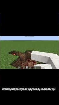 Minecraft | Hướng Dẫn Làm Cánh Cửa Tự Động - Hine Official #minecraft #minecraftshorts