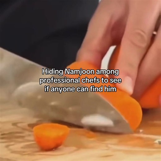 Hiding Namjoon Among Professional Chefs: Can You Spot Him?