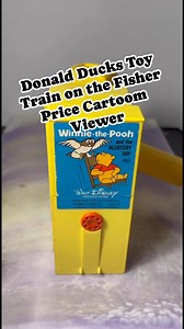 284K views · 7.9K reactions | Talk about a trip down memory lane! Donald Ducks Toy Train on the Fisher Price Cartoom Viewer #fisherprice #donaldduck #retrotoys #asmrtoys #asmrvideo #VintageToys #disney | CPJ Collectibles | Facebook