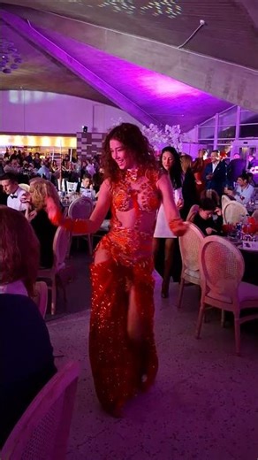 Belly dance, romanian girl, new year party part 1