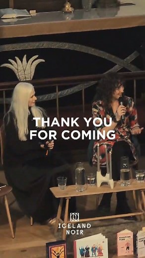 🖤 THANK YOU 🖤 The Iceland Noir Team would like to thank every guests, attendees, authors, actors, directors, panelists, moderators... For another amazing festival edition. Being able to offer you this wonderful time in our beautiful Reykjavík has been a joy and a true delight. We thank you for your trust and your love, and we hope to see you next year. We also thank our amazing partners for giving us the opportunity to host these events. Takk fyrir allt og við hlökkum til að sjá ykkur á næsta 
