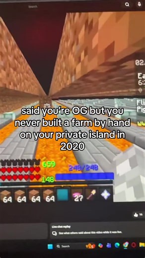 The Dedication of Skyblock Players