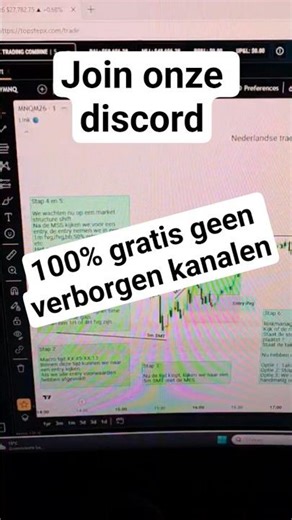 Ik zoek 5 serieuze leden voor mijn gratis trading discord