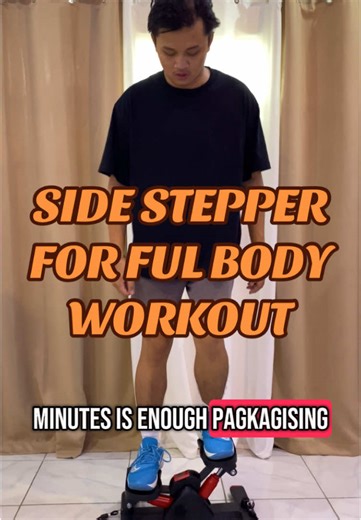 Full Body Workout with a Side Stepper at Home