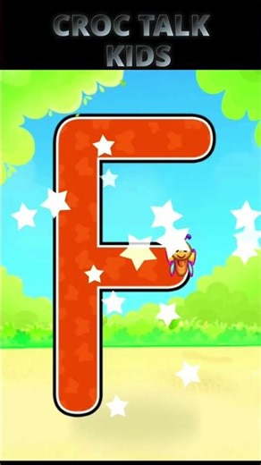 “Letter F for Kids | Croc Teaches ABCs!” #abcd