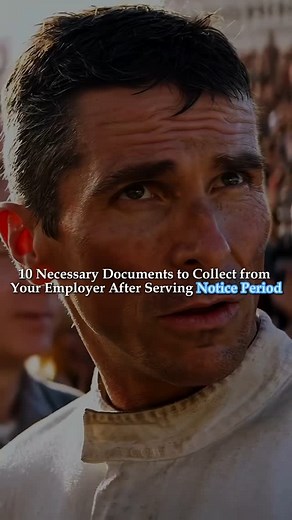 Self Improvement | Corporate Wisdom on Instagram: "10 Necessary Documents to Collect from Your Employer After Serving Notice Period 1. 📄 Relieving Letter – This is the official document confirming that you've completed your notice period and are no longer an employee of the company. Don't leave without it! 2. 💼 Experience Letter – A formal declaration of your work experience and contributions during your tenure. Crucial for future job applications. 3. 🧾 Full and Final Settlement – A detailed 