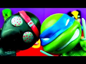 Teenage Mutant Ninja Turtles MASH'EMS TMNT Donatello Michelangelo Leonardo Mash'em Toys FluffyJet