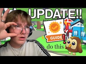 DO this NEW UPDATE in adopt me!!! [ free items ]