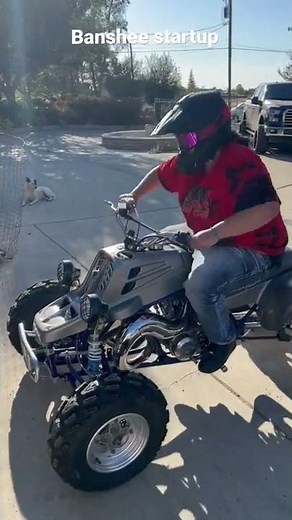 Yamaha Banshee 350 Startup