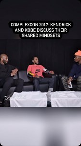 ComplexCon 2017, Kendrick and Kobe Bryant sat down to discuss what drives them. From discipline to passion, they found common ground in the mindsets that made them legends in music and sports. Source: full interview: Complex News YT #SBM #somethingblackmade | Something Black Made