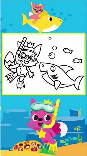 LEARN TO DRAW BABY SHARK AND PINKFONG: A BEGINNER'S GUIDE!