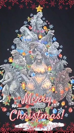 Godzilla Christmas Shirt showcase! #godzilla #christmas #christmasshirt #kaiju