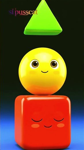 Funny 3D Faces Blocks Animation 😲🤣 | Satisfying Colorful Shapes #Shorts #Viral #asmr #Satisfying