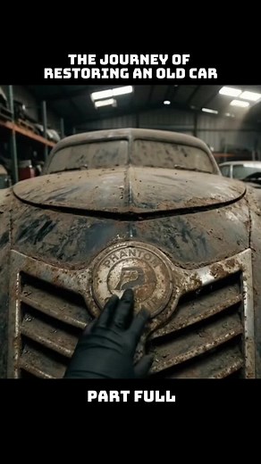 Part Full : The Journey of Restoring an Old Car. #asmr #restorations #car #customcar #usa