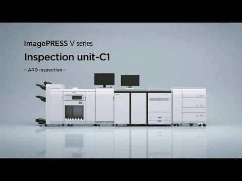 Canon New Print Quality Control Automation Module - Inspection Unit