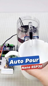Built a Smart Water Pump with Arduino – It Detects Distance!#Arduino #UltrasonicSensor #SmartPump #DIYProjects #NanoESP32 | SunFounder OpenSource