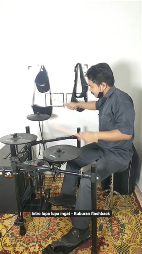 INTRO LUPA LUPA INGAT - KUBURAN FLASHBACK‼️#drumcover #trendingshorts #viralvideo