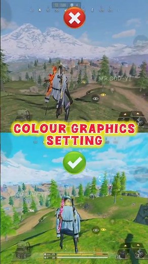✅ Best Colour Graphics Setting💪Pro Settings in CODM BR💯🔥CODM Pro Setting #shorts #codmbr #codm #ff