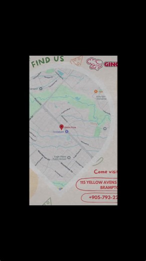 🍕🎉 Gino’s Pizza is now open at 115 Yellow Avens Blvd, Unit 6, right at Airport Rd & Countryside! Come by for fresh, hot, and delicious pizza made just for you. Take out, or get it delivered! 🚀🔥 Tag a friend and let’s get the pizza party started! 🍕❤️ #BramptonEats #GinosPizza #SupportLocal #BestPizzaInBrampton