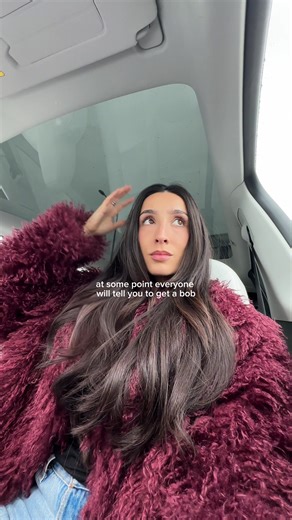 “you would rock a bob” #sfhairstylist #haircut #layeredhaircut #layeredhair #hairtransformation @studio81