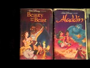 My Disney VHS Collection