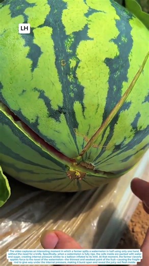 The Mystery of “Touch-and-Burst” Watermelons