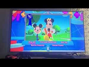 Mickey mouse clubhouse Minnie's masquerade 2011 dvd menu walk-through