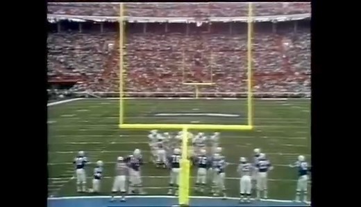 January 12, 1969: Matt Snell scores on a 4 yard run to help give the New York Jets a 16-7 victory over the Baltimore Colts in Super Bowl III. NBC's Curt Gowdy, Al DeRogatis and Kyle Rote call the action. Special thanks to Alex Carter for sending the clip. #orangebowl #superbowl #NewYorkJets #BaltimoreColts | Ghosts of the Orange Bowl