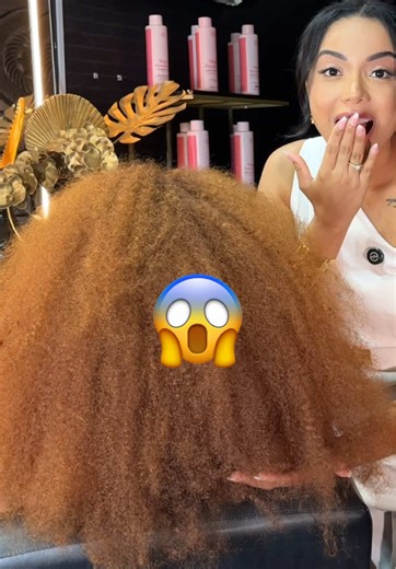 Progressiva Sem Formol em Cabelo Cacheado e Ruivo
