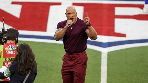 Dwyane 'The Rock' Johnson delivers EPIC pregame speech before Super Bowl LVI