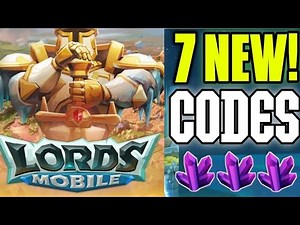 🔥 NEW LORDS MOBILE CODES 2025 🔥 | All Working Redeem Codes (August 2025)