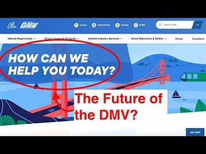 Our review of the brand-new California DMV website // What this means for the future of the DMV