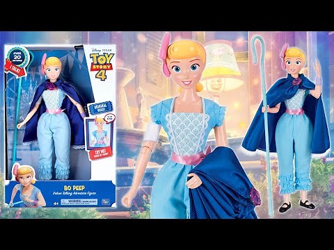 Toy Story 4: Bo Peep Deluxe Talking Adventure Figure Review (Amazon Exclusive ThinkwayToys)