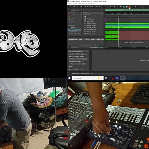 experimentando con microfreack #technomusic #produccionmusical #djset #liveset | Angel Morales | Facebook