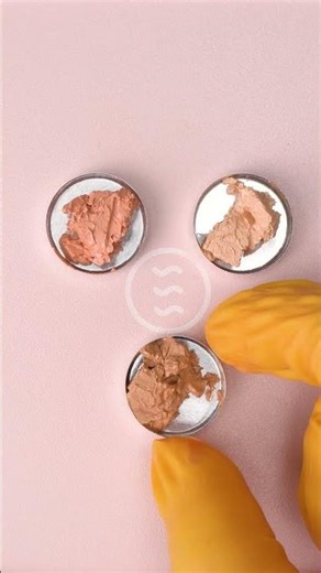 My DIY Custom Palette 💄 Satisfying Makeup Repair ASMR #shorts #satisfying #lipstick #fyp #makeup