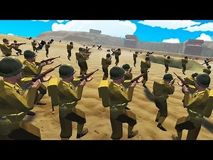 Largest D-DAY Beach Invasion EVER in WW2 Ravenfield...