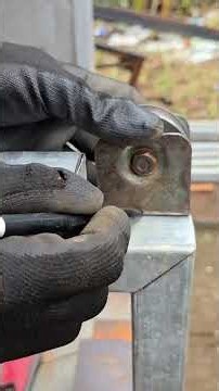 Poca gente lo sabe!!! Consejos y trucos para instalar ruedas de portón #soldadura #soldador #shorts