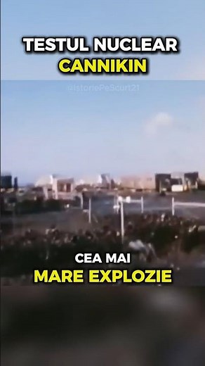 The largest underground explosion! #history #nuclear