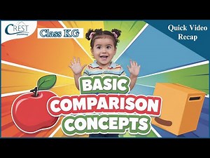 Class KG | Basic Comparison Concepts | Maths Olympiad | CREST Olympiads