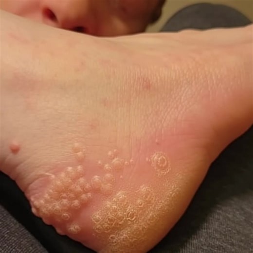 My 9-year-old son been wearing the kid that stays down the street from our house shoes and now he’s dealing with yellow bumps.. What is it 😫👇😳💬 | Celebrities 60s