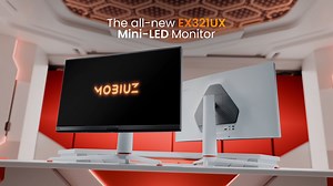 3.6K views · 66 reactions | The All-New MOBIUZ #EX321UX Mini-LED Gaming Monitor! Learn more: https://bit.ly/4fe9Dpt #BenQ #MOBIUZ #MiniLED #4K | BenQ North America | Facebook