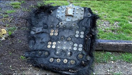 On remote trail, man stumbles upon heavy, mysterious object possibly from outer space