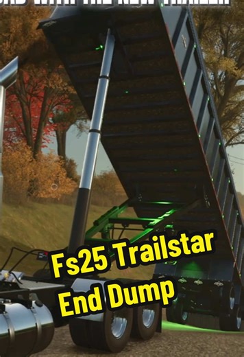 Another load of rocks to the concrete factory….#fs25trucking #farmingsimulator #enddump #trucking #americantrucksimulator