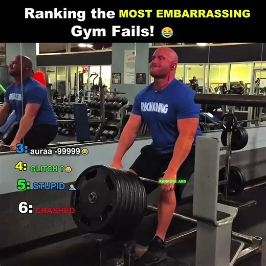 Ranking the MOST EMBARRASSING Gym Fails! 😂